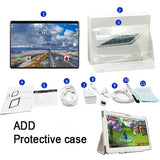 10.1 inch Tablet PC Android 8.0 For Google Play 2.5D Tempered Glass Screen Octa Core SIM 3G 4G LTE WIFI GPS RAM 6GB 64GB Tablet