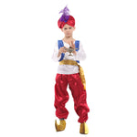 Kids Lampada Aladdin Clothing Boys Prince Clothes Arabia Men Aladdin Costume Jasmine MV Cosplay Outfits Anime Arabian Lamp