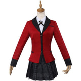 Japanese School Girls Uniform Anime Kakegurui Yumeko Jabami Cosplay Costumes