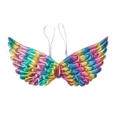 Kids Unicorn Costumes For Girls Unicorn Tutu Dress With Gold Headband Wings Princess Girls Halloween Party Dress  2-10 Years