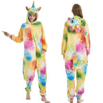 Animals Kigurumi Unicorn Costume Adult Girl kids Unicorn Onesie Flannel Spiderman Women Anime Jumpsuit Disguise Onepiece Suit