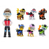 Paw Patrol car Sliding team big truck toy music rescue team Toy Patrulla Canina Juguetes Action Figures toy Christmas gifts