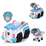 Paw Patrol car Sliding team big truck toy music rescue team Toy Patrulla Canina Juguetes Action Figures toy Christmas gifts