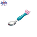 Peppa Pig Children's Tableware Spoon Fork Spoon Set Dining Lunch George Peppa Pig Party Toys Free Delivery