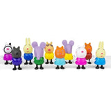 Peppa pig George Toys Dolls Set Action Figure Original Anime Toys Cartoon Family Friend Pig Party Dolls For Kids Birthday Gifts