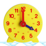 Good Quality Montessori Student Learning Clock Time Teacher Gear Clock 4 Inch 12/24 Hour Children's Educational Toys Baby Gift