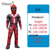 Spiderman Superman Iron Man Cosplay Costume for Boys Carnival Halloween Costume for Kids Star Wars Deadpool Thor Ant man Panther