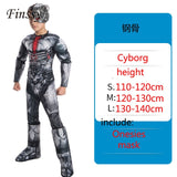 Spiderman Superman Iron Man Cosplay Costume for Boys Carnival Halloween Costume for Kids Star Wars Deadpool Thor Ant man Panther