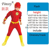 Spiderman Superman Iron Man Cosplay Costume for Boys Carnival Halloween Costume for Kids Star Wars Deadpool Thor Ant man Panther