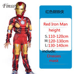 Spiderman Superman Iron Man Cosplay Costume for Boys Carnival Halloween Costume for Kids Star Wars Deadpool Thor Ant man Panther