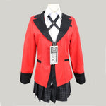 Anime Kakegurui Cosplay Figure Yomotsuki runa Cosplay Costume JK School Girls Uniform Hoodie Halloween Dress for Women