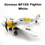 WW2 German Fighter BF109 Model Airplane 6 Pcs Diy Kit Model Airplane Educational Toys Armas Blocks Juguetes Educativos Kids Gift