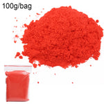 100g Dynamic Sand Toys Magic Clay Colored Soft Slime Space Sand Supplies Play Sand Model Tools Antistress Toys for Kid