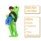 High Quality Dinosaur Inflatable costume Sumo Alien Party costumes suit Cosplay disfraz Halloween Costumes For Adult kids dress