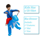 High Quality Dinosaur Inflatable costume Sumo Alien Party costumes suit Cosplay disfraz Halloween Costumes For Adult kids dress