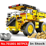 720pcs 2in1 Compatible Brand Technic Excavator Model Building Blocks Brick Without Motors Set City Kids Toys for children Gift