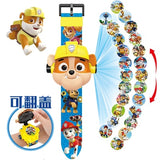 Paw patrol toys set Projection watch action figure paw patrol birthday anime figure patrol paw patrulla canina toy gift