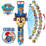 Paw patrol toys set Projection watch action figure paw patrol birthday anime figure patrol paw patrulla canina toy gift