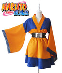 Customized Anime Naruto Cosplay Costume Uzumaki Naruto Lolita Clothes Uchiha Sasuke Kimono Dress Akatsuki Lolita Dress Women 019