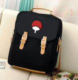 naruto Uchiha Sasuke Anime Printing backpack student shoulder bag school boy girls  uniform japanese casual  canvas bag