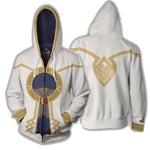 Game Fire Emblem Hoodie Anime Cospaly Costume 3D Printed Sweatshirt Robin Corrin Zip Up Hoodies Three Houses Sweatshirts Jacket