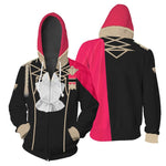 Game Fire Emblem Hoodie Anime Cospaly Costume 3D Printed Sweatshirt Robin Corrin Zip Up Hoodies Three Houses Sweatshirts Jacket