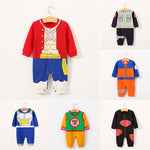 Cosplay Anime Naruto  Dragon Ball Newborn Baby Child Crawling Suit Haber Cartoon  Jumpsuit Bodysuit Pajamas Clothes