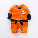 Cosplay Anime Naruto  Dragon Ball Newborn Baby Child Crawling Suit Haber Cartoon  Jumpsuit Bodysuit Pajamas Clothes