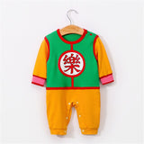 Cosplay Anime Naruto  Dragon Ball Newborn Baby Child Crawling Suit Haber Cartoon  Jumpsuit Bodysuit Pajamas Clothes