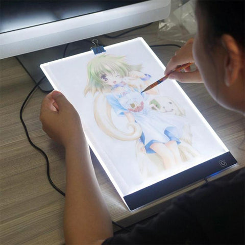 VKTECH A3/A5 LED Digital Tablet LED Light Box Touch Control Dimmable Drawing Tracing Animation Copy Board Table Pad Panel Plate
