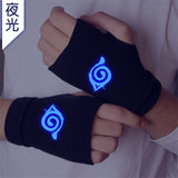 Anime NARUTO Sharingan Uchiha Itachi Cosplay Props Gloves Cotton Warm Half Finger Mittens Kids Adults Cosplay Accessories Toy