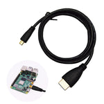 Micro HDMI to HDMI Cable  Plated HDMI Adapter Cord for Tablet HDTV and Raspberry Pi 4  HDMI  HD cable