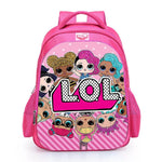 LOL dolls SURPRISE mochila bag Children's School Cute Bag plecak 3d Bag Cartoon Print Cute Anime kids Backpack Kindergarten