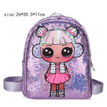 LOL dolls SURPRISE mochila bag Children's School Cute Bag plecak 3d Bag Cartoon Print Cute Anime kids Backpack Kindergarten