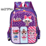 LOL dolls SURPRISE mochila bag Children's School Cute Bag plecak 3d Bag Cartoon Print Cute Anime kids Backpack Kindergarten