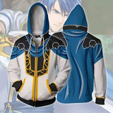 Game Fire Emblem Hoodie Anime Cospaly Costume 3D Printed Sweatshirt Robin Corrin Zip Up Hoodies Three Houses Sweatshirts Jacket