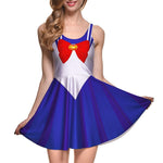 Anime Sailor Moon Dresses Cosplay Costumes European and American Halloween New Sailor Moon Cosplay Anime Costume Umbrella Skirt