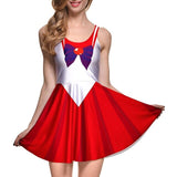 Anime Sailor Moon Dresses Cosplay Costumes European and American Halloween New Sailor Moon Cosplay Anime Costume Umbrella Skirt