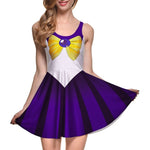 Anime Sailor Moon Dresses Cosplay Costumes European and American Halloween New Sailor Moon Cosplay Anime Costume Umbrella Skirt