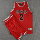 Cosplay Anime Slam Dunk Shohoku Basketball Sakuragi Hanamichi Cosplay Uniform Jersey Slam Dunk NO.10 Power Forward Clothes Sport