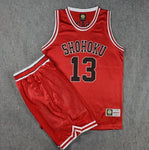 Cosplay Anime Slam Dunk Shohoku Basketball Sakuragi Hanamichi Cosplay Uniform Jersey Slam Dunk NO.10 Power Forward Clothes Sport