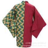 Anime!Demon Slayer:Kimetsu no Yaiba Kamado Tanjirou Agatsuma Zenitsu Tomioka Giyuu Kamado Nezuko Kimono Uniforms Cosplay Costume