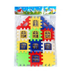 24Pcs/Set Kids House Building Blocks Toy Children Educational Learning Construction Kit Assembling Developmental Brain Game Toys