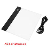 VKTECH A3/A5 LED Digital Tablet LED Light Box Touch Control Dimmable Drawing Tracing Animation Copy Board Table Pad Panel Plate