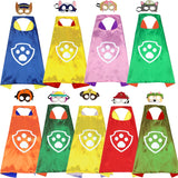 Paw Patrol toys set Mask Cape Cloak Cosplay Cartoon paw patrol Birthday Gifts Christmas Halloween party decoration Kids Toy