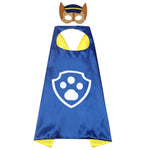 Paw Patrol toys set Mask Cape Cloak Cosplay Cartoon paw patrol Birthday Gifts Christmas Halloween party decoration Kids Toy