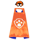 Paw Patrol toys set Mask Cape Cloak Cosplay Cartoon paw patrol Birthday Gifts Christmas Halloween party decoration Kids Toy