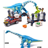 New Jurassic World Dinosaur Set With 10925 10926 10928 Model Building Blocks Bricks With Legoinglys Toy Gift For Children No Box