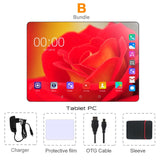 2020 New design 10.1 inch  the Tablet Android 9.0 8 Core 6GB + 128GB ROM Dual Camera 8MP SIM Tablet PC Wifi GPS 4G Lte phone