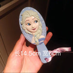 Disney Frozen Comb Princess Anna Elsa action figure Anti-static Hair Care Brushes Baby Girls Dress Up Makeups Birthday Kids Gift